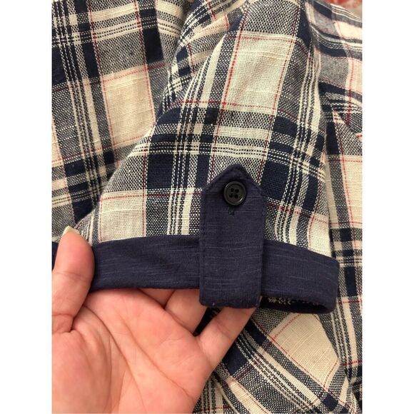 THML plaid and solid top size M - Picture 7 of 7